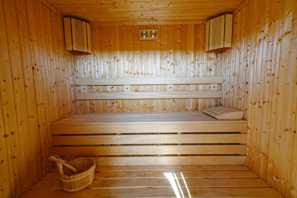 Sauna interior